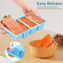 Silicone Freezer Tray for Sauce Cube: Silicone Freezing Tray for Broth Sauce Storage - Freeze 125mL 250mL Souped Portion by TinyTreasures Baby Boutique