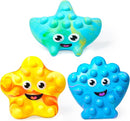 Tub Works® Tub Poppers™ Popping Kids & Toddler Bath Toys, 3 Pack | Push, Poke, Squish & Pop it Fidget Toys for The Bathtub | Irresistible Bubbles with Satisfying 'Pops' | Multi Sensory Kids Bath Toys by TinyTreasures Baby Boutique