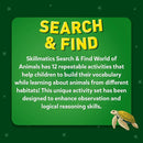 Skillmatics Search and Find Animals Educational Game - Reusable Preschool Learning Activities, Perfect for Toddlers & Kids Who Love Toys, Art & Crafts, Builds Vocabulary, Gifts for Ages 3, 4, 5, 6 by TinyTreasures Baby Boutique