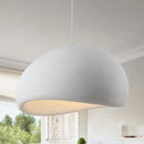 19.7in Wabi Sabi Pendant Lights Kitchen Island Lighting Fixture Ceiling Mount White Modern Japanese Lamp Japandi Chandelier for Dining Living Room Hallway Bedroom Restaurant Hanging Lamp by CozyNest Decor