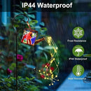 Larekook Solar Outdoor Watering Can Lights Decorative Path Lights, Metal Glass Solar Garden Light Outdoor Waterfall Decor Ornament for Yard Lighting Outside Flag by GreenHaven Gardens