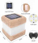2 Pack Solar Garden Lights, Fake Rock Lights for Outdoor Pathway Yard, Solar Waterproof Decorative Rocks Lantern for Landscape Decor Brown by GreenHaven Gardens