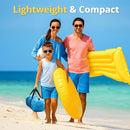 CAMEL CROWN Beach Tent UPF 50+ Sun Shelter for 2/3/5/6 Person, Lightweight Portable Sun Shade with Sand Anchor, Family Beach Day & Outdoor Adventures by TinyTreasures Baby Boutique