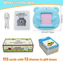 MAYAPHILOS Italian and English Talking Flash Cards, Pocket Speech for Learn Italian, Italian Language Learning Audible Talking Flashcards Toddlers' Sensory Preschool Educational Birthday Gifts by TinyTreasures Baby Boutique