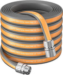 Giraffe Tools Garden Hose 100FT, 5/8" Lightweight Lay Flat Water Hose, Custom Length, Flexible, Leakproof Hybrid Hose Pipe with Male to Female Fitting by GreenHaven Gardens