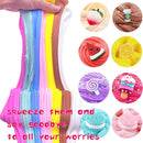 Butter Slime Kit for Girls and Boys 11pack with Scent,Stretchy and Non-Sticky,Stress Relief Fidget Toy,Birthday Gift and Party Favors Easter Basket Stuffers Christmas Party Supplies by TinyTreasures Baby Boutique