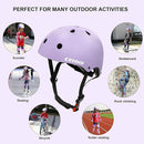 Kids Bike Skateboard Helmet Pad Set,Toddler Cyling Protective Gear Knee & Elbow Pads Wrist Guards for 5-8-10-12-14-16 Years Girls Boys Bicycle Scooter Roller Skate Inline Skating Rollerblading by TinyTreasures Baby Boutique