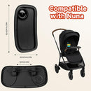 Snack Tray Compatible with Nuna Strollers, Stroller Tray Attachment Fits for Nuna, Stroller Trays with Cup Holder, Strollers Cup Holder, Easy to Install, Ideal for Strollers Accessories by TinyTreasures Baby Boutique