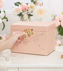 Jewelry Box with Lock for Girls: Jewelry Organizer for Dresser - 3-Drawer Earrings Storage Girls Women Gift (Peach Pink) by TinyTreasures Baby Boutique