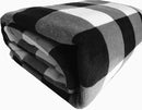 UKELER Buffalo Check Sherpa Throw 80'' x 60''- Soft Plush Flannel Blanket Throws for Bed/Couch/Sofa/Office/Camping by CozyNest Decor