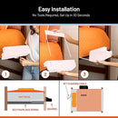 Squirrel Pink Bedside Perch for College Dorm Room Lofted Beds with USB-C & A Charging Ports, Teenage Gifts, Dorm Room Gifts, Gifts for college, fits most Hydro Flask, Oswala and Yeti bottles. by CozyNest Decor