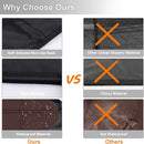 Car Seat Protector,2 Pack Automotive Seat Protectors Baby Carseat Pad Waterproof & Durable 600D Fabric for Child Baby Car Seat Mat Vehicle Pet Cover 2 Storage Pockets (Brown) by TinyTreasures Baby Boutique
