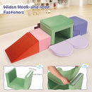 Lischwert Foam Climbing Blocks for Toddlers 1-3, Soft Play Set with Crawling Exploration Toys, Indoor Outdoor Infant Safe Blocks for Baby Gym Toddler Playground by TinyTreasures Baby Boutique