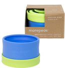 morepeas The Everything Snack Bowl - All-in-One Baby, Toddler & Kid Food Container - Travel Essential with Spill Proof Lid & Suction Base - Blueberry by TinyTreasures Baby Boutique