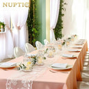 NUPTIO Candle Holders for Pillar Candles: 2 Set of 7.7 inch H Antique White Bird Cages Lantern Wedding Centerpiece Small Metal Hanging Pillars Holder for Bridal Shower Party Table Decorations by CozyNest Decor