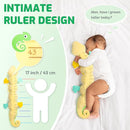 Sumobaby Infant Baby Musical Stuffed Animal Toys for 0-3-6-12 Months,Multi Sensory Toys with Crinkle and Rattles, Tummy Time Toys for Newborn Boys Girls, Dinosaur, Green by TinyTreasures Baby Boutique