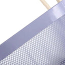 Metal Mesh Steel Basket, Storage Organizer Basket Multi-functional Hanging Kitchen Baskets Fruit Basket Bin with Bamboo Handle for Kitchen Bathroom Picnic Shopping Decor Cabinet Home, Purple by GreenHaven Gardens