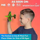 Stocking Stuffer Gifts For Boys&Girls: Foam Airplane Toy Glider Plane Styrofoam Airplanes for Kids. Launcher Air Planes Outdoor Army Toys. Military Gliders Game & Stocking Stuffers for All Ages by TinyTreasures Baby Boutique
