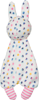 Manhattan Toy Cherry Blossom Days Baby Bunny Soothing Mini Blankie with Removable Silicone Teether Multi by TinyTreasures Baby Boutique