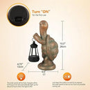 Turtle Solar Powered Outdoor Garden Statue, Resin Turtle Statue with Solar Light Lantern, Decorative Lawn, Yard Outdoor Turtle Decoration. Unique Home Decoration, Gifts for Women by GreenHaven Gardens
