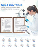 Waterdrop G3P800 Reverse Osmosis System, 800 GPD Fast Flow, NSF/ANSI 42 & 53 & 58 & 372 Certified, 3:1 Pure to Drain, Tankless Under Sink RO Water Filter System, LED Purifier, Smart Faucet by CozyNest Decor