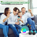 Mgaolo Mini Karaoke Machine for Kids Adults,Portable Bluetooth Speaker with 2 Wireless Microphones,Gift Toys with MP3 Player for Boys Girls 3-12 Year Old Birthday Family Home Party Present (Green) by TinyTreasures Baby Boutique