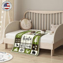 Ship Next Day, Personalized Baby Blanket – Printed in USA, Custom Baby Blanket for Boys & Girls, Baby Blanket with Name, Baby Shower, Easter, Christmas, Birthday Newborn & Toddler Gifts, Baby Gifts by TinyTreasures Baby Boutique