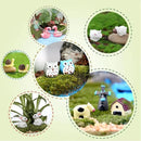 Dracarys Selected 50 Pieces Fairy Garden Accessories, Animals, Miniature Figurines, Micro Landscape Ornaments Kit, DIY , Environmental Resin by GreenHaven Gardens