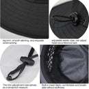 Fishing Hat, UPF50+ Wide Brim Sun Hat for Men Women, UV Protection Hiking Beach Bucket Hats Summer Safari Hat by GreenHaven Gardens