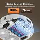 roborock Qrevo Master Robot Vacuum and Mop Combo, 10,000Pa Suction, FlexiArm Design Side Brush & Mop, Auto Mop Washing & Drying, Self-Emptying&Refilling, Dock Self-Cleaning, Obstacle Avoidance, White by CozyNest Decor