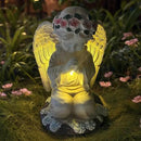 YODY Solar Garden Statues Outdoor Decor- Yard Decorations for Patio, Balcony, Backyard, Lawn Ornaments - Angel Figurines with LED Light- Unique Birthday House Warming Gifts for Women, Mom, Grandma by CozyNest Decor