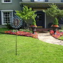VEWOGARDEN Large Wind Spinners Outdoor, Metal Wind Sculptures & Spinners 360 Degrees Kinetic Wind Spinners for Yard and Garden 64 * 15.7 Inches by GreenHaven Gardens