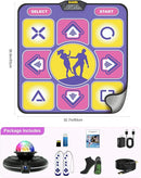 Eletrionic Dance Mat for TV with HD Camera, Non-Slip Dance Pad for Girls Boys, Dance Game Mat Xmas B-Day Gifts for Kids Adults (Purple) by TinyTreasures Baby Boutique