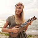 POMAIKAI Soprano Wood Ukulele Starter Ukelele Hawaii Guitar 21 Inch for Beginners and Students(Brown) by TinyTreasures Baby Boutique