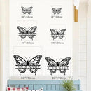 Custom Butterfly Metal Sign,Personalized Butterfly House Number Signs,Personalized Gardener Name Sign,Garden Patio Wall Decor (Style-1) by GreenHaven Gardens