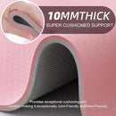 UMINEUX Yoga Mat Extra Thick 1/3'' & 2/5" Non Slip Yoga Mats for Women Eco Friendly TPE Fitness Exercise Mat with Carrying Sling & Storage Bag by TinyTreasures Baby Boutique