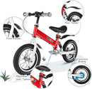 Balance Bike 2 in 1,The Dual Use of a Kids Balance Bike and Kids Bike,12 14 Inches for 2-6 Years Old,with Shock Absorbers, Fenders, Pedals, Auxiliary Wheels by TinyTreasures Baby Boutique