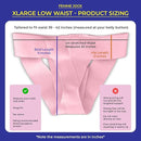 Patented Pelvic Orthotic Support Belt For Women ― Uterus Girdle for Prolapsed Bladder, Vulvar Varicosities, Postpartum Recovery, Symphysis Pubis, Dysfunction | Low Waist - PINK- XXL by TinyTreasures Baby Boutique