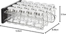 Amazon Basics 20 Jars Spice Organizer Rack, Silver by CozyNest Decor