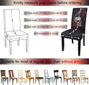 JQinHome Black Halloween Chair Slipcover,Skull Chair Covers Set of 4, High Stretch Washable Chair Protector Cover for Dining Room, Kitchen,Home Party,Wedding Ceremony(Skull Black,4PC) by CozyNest Decor