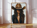 Whiskey Dust – Bold Western Cowgirl Print