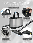 Steam Cleaner for Home, Xyloset Powerful Multipurpose Portable Steamer for Floors, Cars,Tiles, Home Use, 5 Mins Quick Heating, 1.5L Capacity, 20 Acc., Heavy Duty Steam Cleaner Carpet and Upholstery by TinyTreasures Baby Boutique