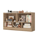 3-Piece Kid’s Room Bundle: Twin Size Wooden House Bed + Kid's Table and Chairs Set + Kids 2-Shelf Bookcase