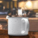 DISCOUNT PROMOS Ceramic Campfire Coffee Mugs 13 oz. Set of 10, Bulk Pack - Perfect for Tea, Espresso, Cappuccino, Hot Cocoa - White by TinyTreasures Baby Boutique
