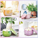 Scented Candles Gifts for Women, 8 Pack Candles for Home Scented, 8% Essential Oil Soy Candle, Stress Relief Gifts for Women, Aromatherapy Candle Set for Birthday, Thanksgiving by CozyNest Decor