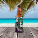 Bird - Egret Slim Can Hugger , Insulated Foam Hugger for 12 oz Slim Cans, Beer Bottles & Water Bottles, Printed in USA
