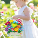 Paper Flower Science Kit, Kids DIY Arts and Crafts Color Changing Flowers Set, Flower-Dyeing Science Kits for Kids Age 8-12 by TinyTreasures Baby Boutique