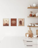 HAUS AND HUES Set of 3 Wood Picture Frames 8.5 X 11 - Wood Picture Frames 8.5 X 11 Document Frames 8.5x11, Certificate Frames 8.5 X 11 Multi Pack Natural Wood Frame, 8.5 X 11 Frame (White Oak Frame) by CozyNest Decor