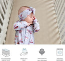Brandream Gender Neutral Boho Bohemian Baby Girl Boy Nursery Crib Bedding Set 3 Pieces Solid Beige Farmhouse Chic Ruffle Unisex Cozy 100% Washed Cotton by TinyTreasures Baby Boutique