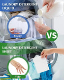 Laundry Detergent Sheets - 240 Loads Unscented Gentle on Sensitive Skin, Laundry Sheets for Dorm,College,Home, Hotel,Apartment,Camping,Cruise,Road Trip,Small space, Family School Travel Essentials by CozyNest Decor